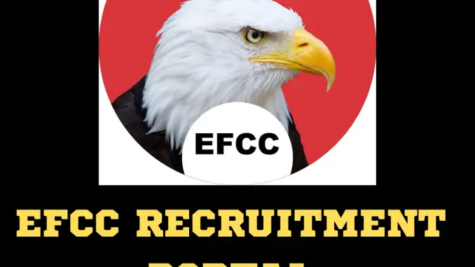 EFCC Recruitment 2022 portal