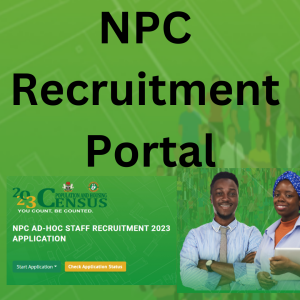 NPC AD-HOC STAFF RECRUITMENT 2022: Requirements for NPC Recruitment 