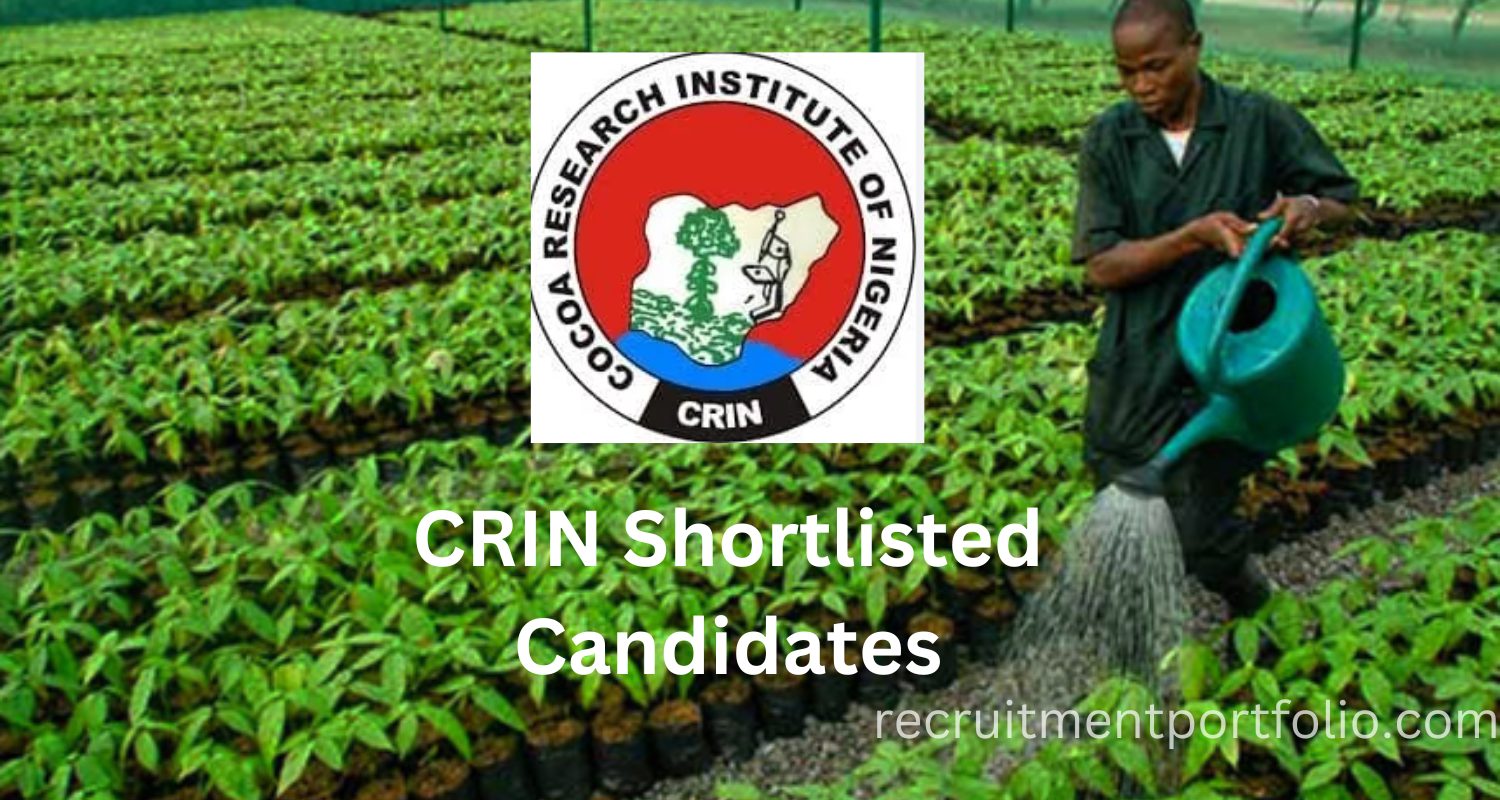 CRIN Shortlisted Candidates