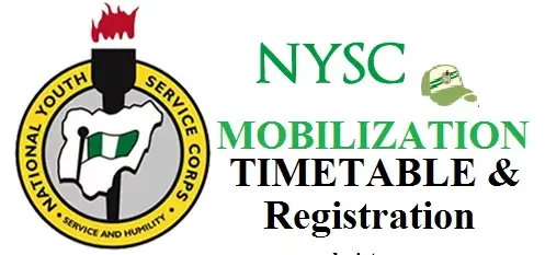 NYSC Timetable