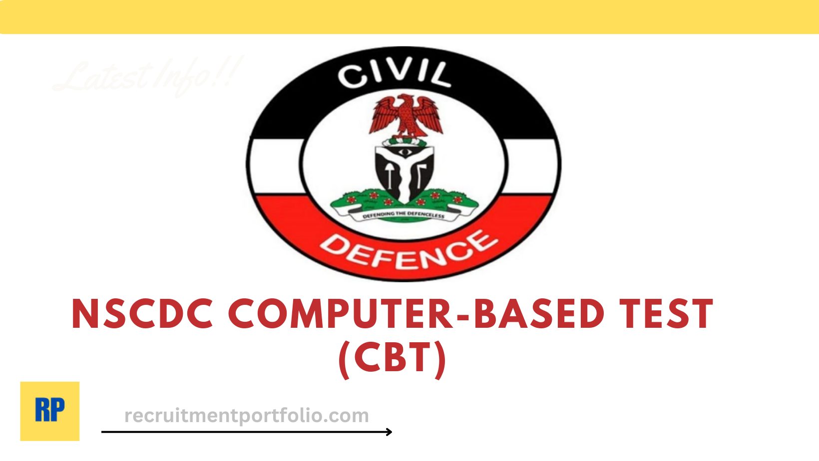 NSCDC Computer-Based Test