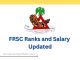 FRSC Ranks and Salary