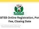 NABTEB Online Registration