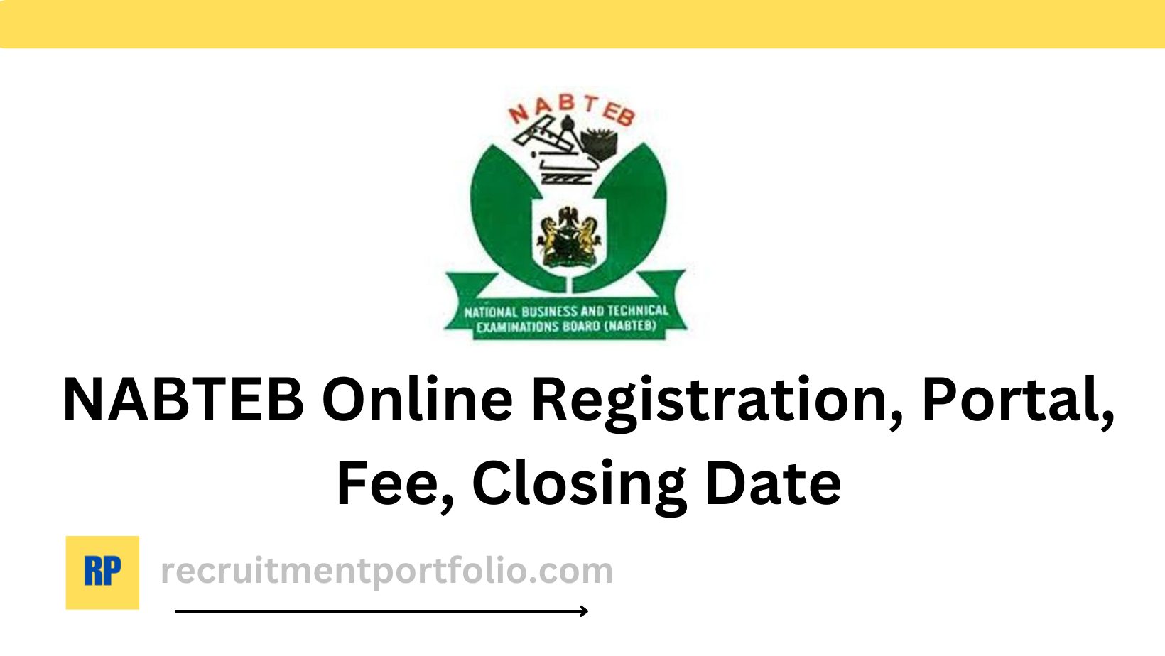 NABTEB Online Registration