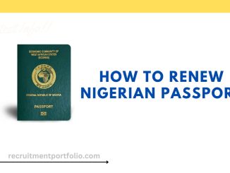 HOW to REnew Nigerian Passport