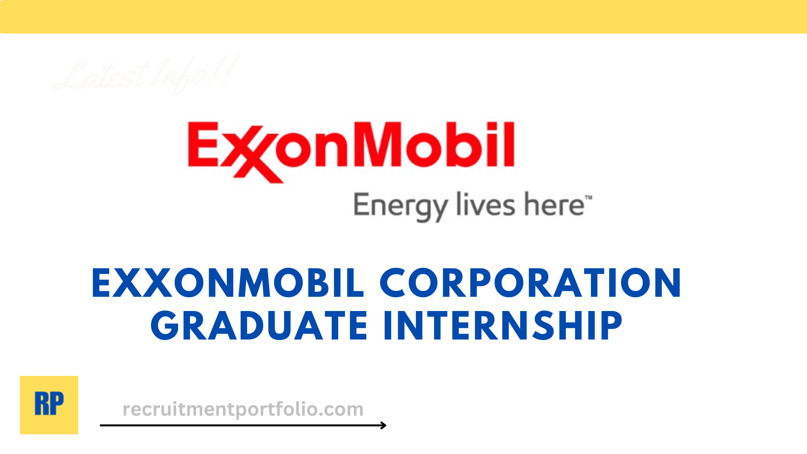 ExxonMobil Corporation Graduate