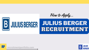 Julius Berger Recruitment