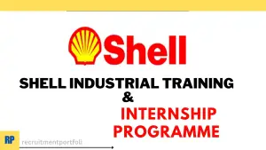 Shell Industrial Training and Internship Programme