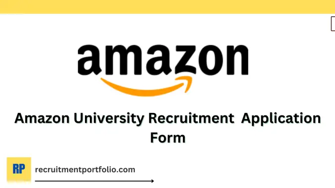 Amazon University Recruitment