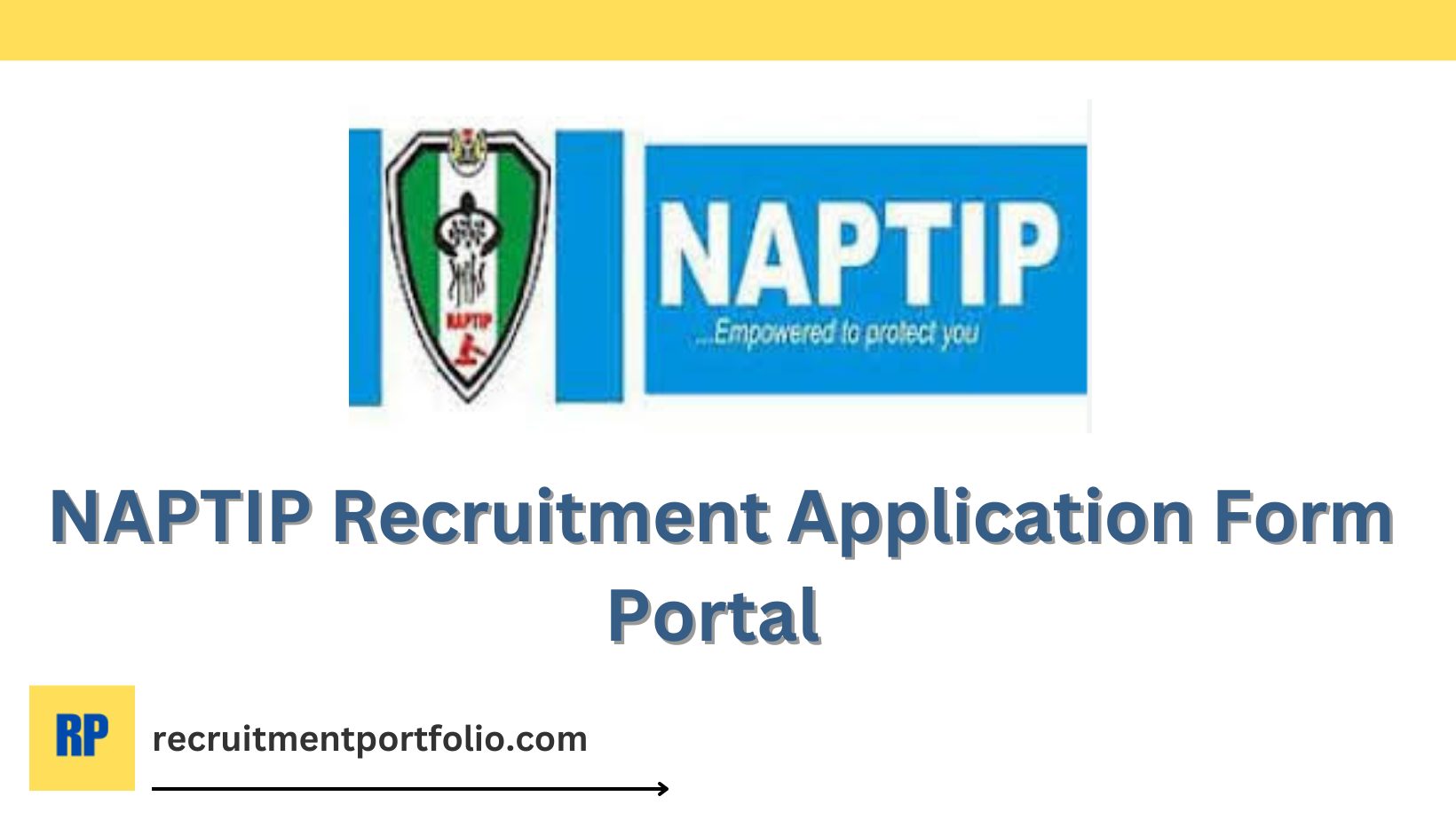 NAPTIP Recruitment