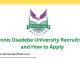 Dennis Osadebe University Recruitment