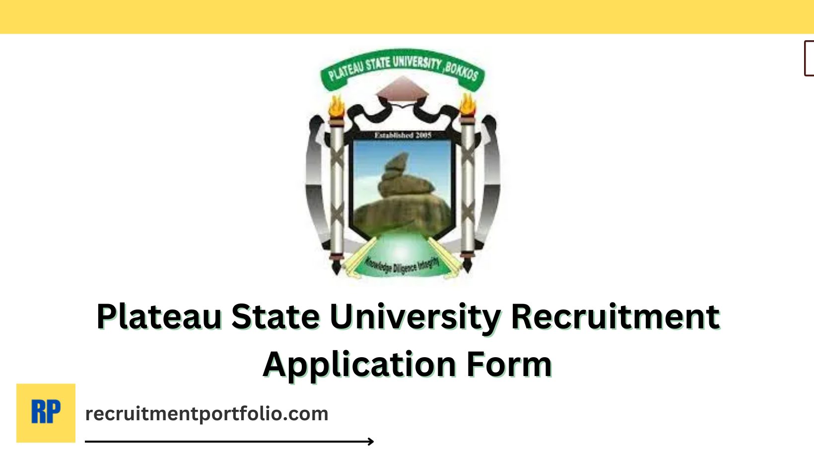 Plateau State University Recruitment