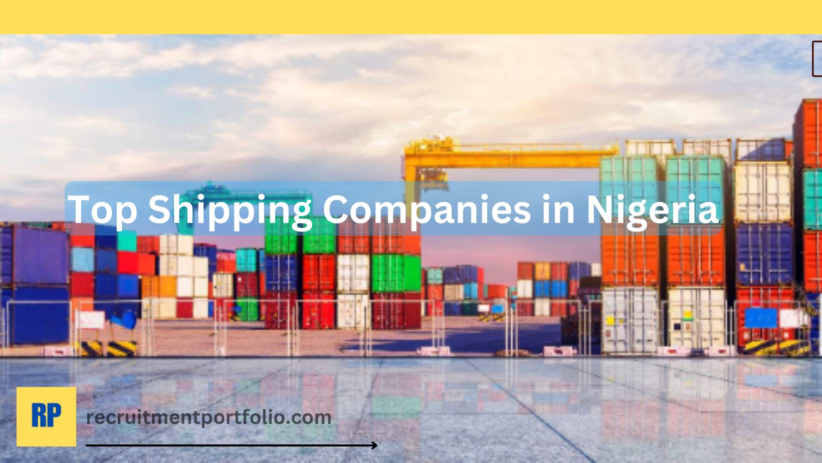 Shipping Companies in Nigeria