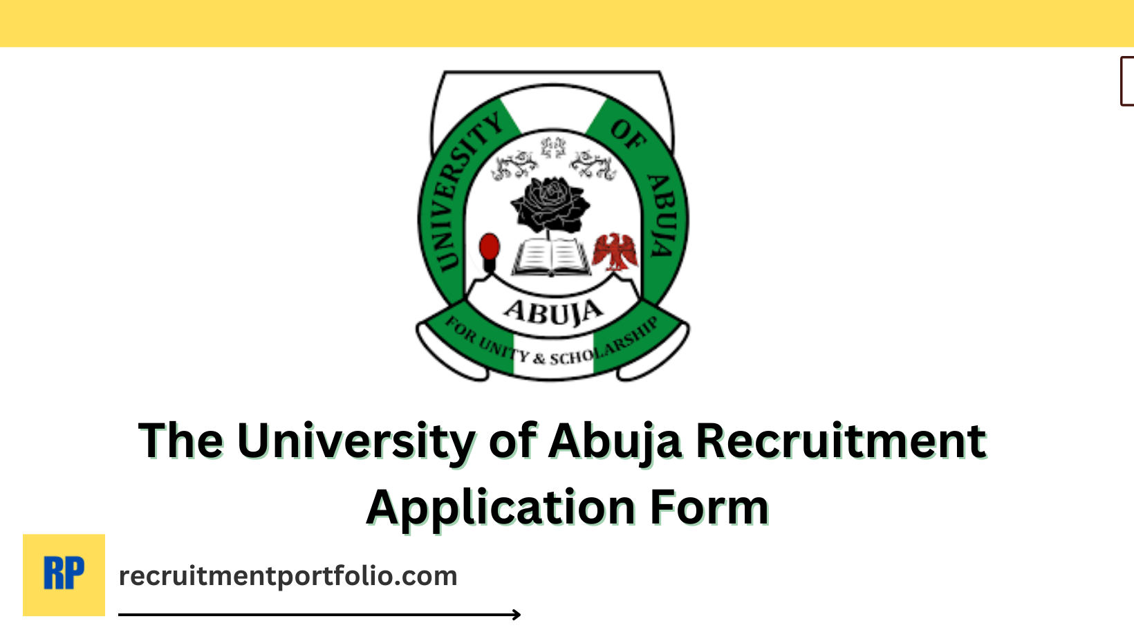 University of Abuja Recruitment