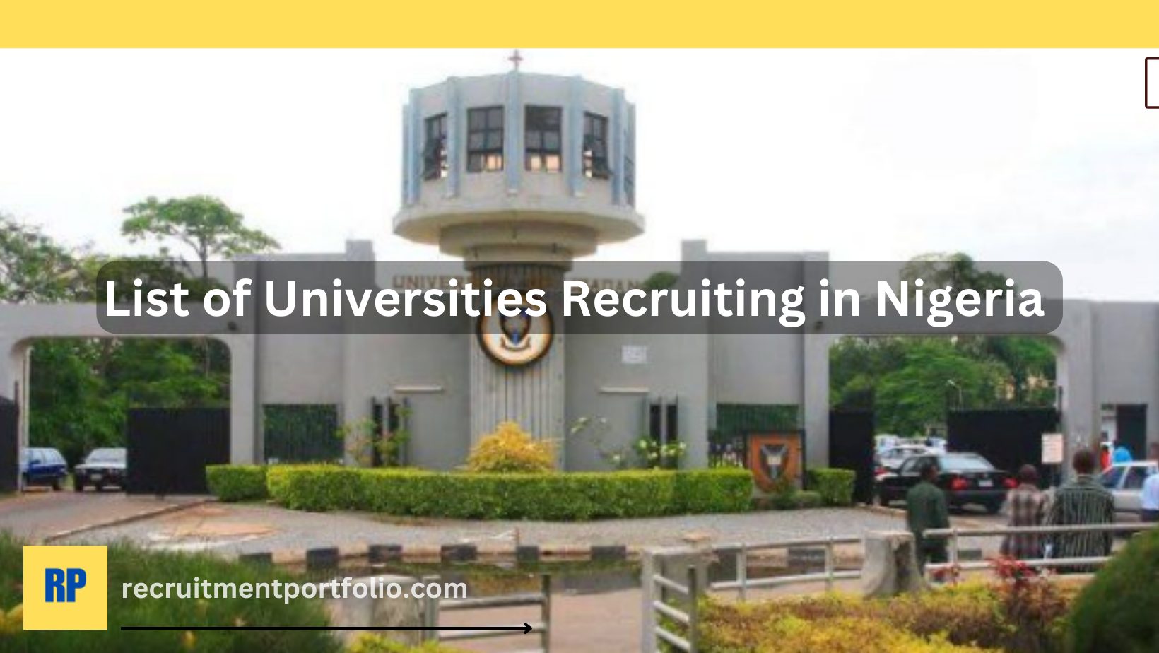 Universities Recruiting in Nigeria