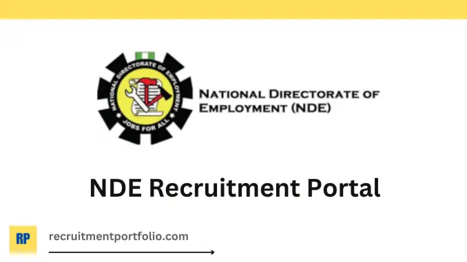 NDE Recruitment Portal