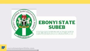 Ebonyi State SUBEB Recruitment 2023/2024 Application Form Portal