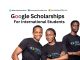 Google Scholarships for International Students