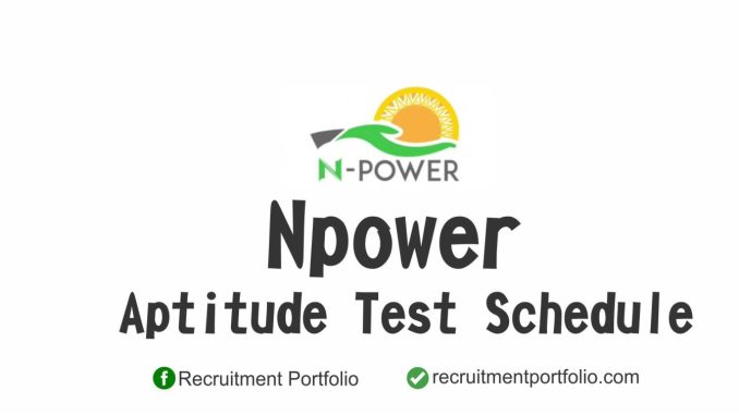 Npower Aptitude Test Schedule