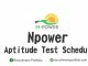 Npower Aptitude Test Schedule