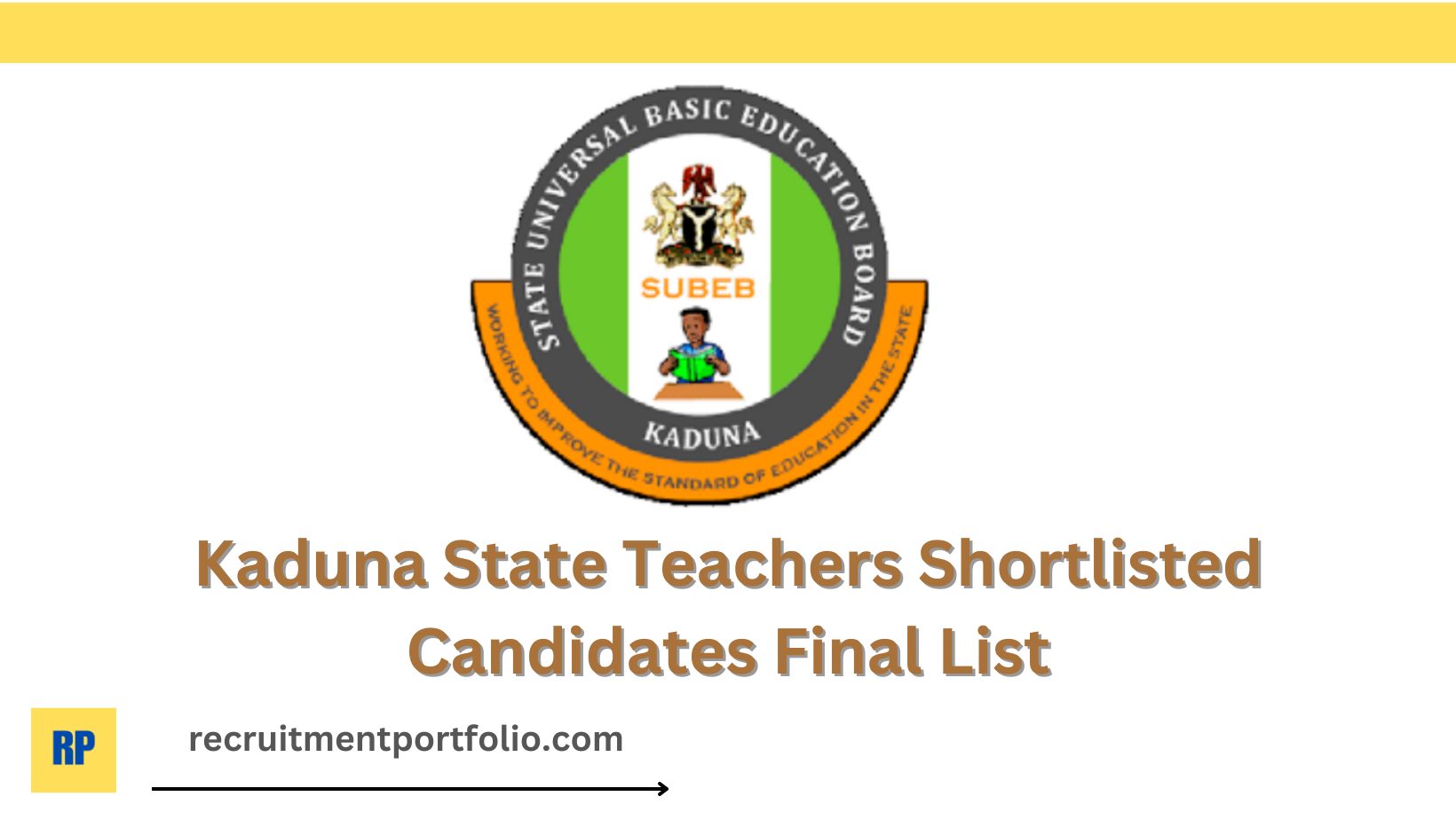 Kaduna State Teachers Shortlisted