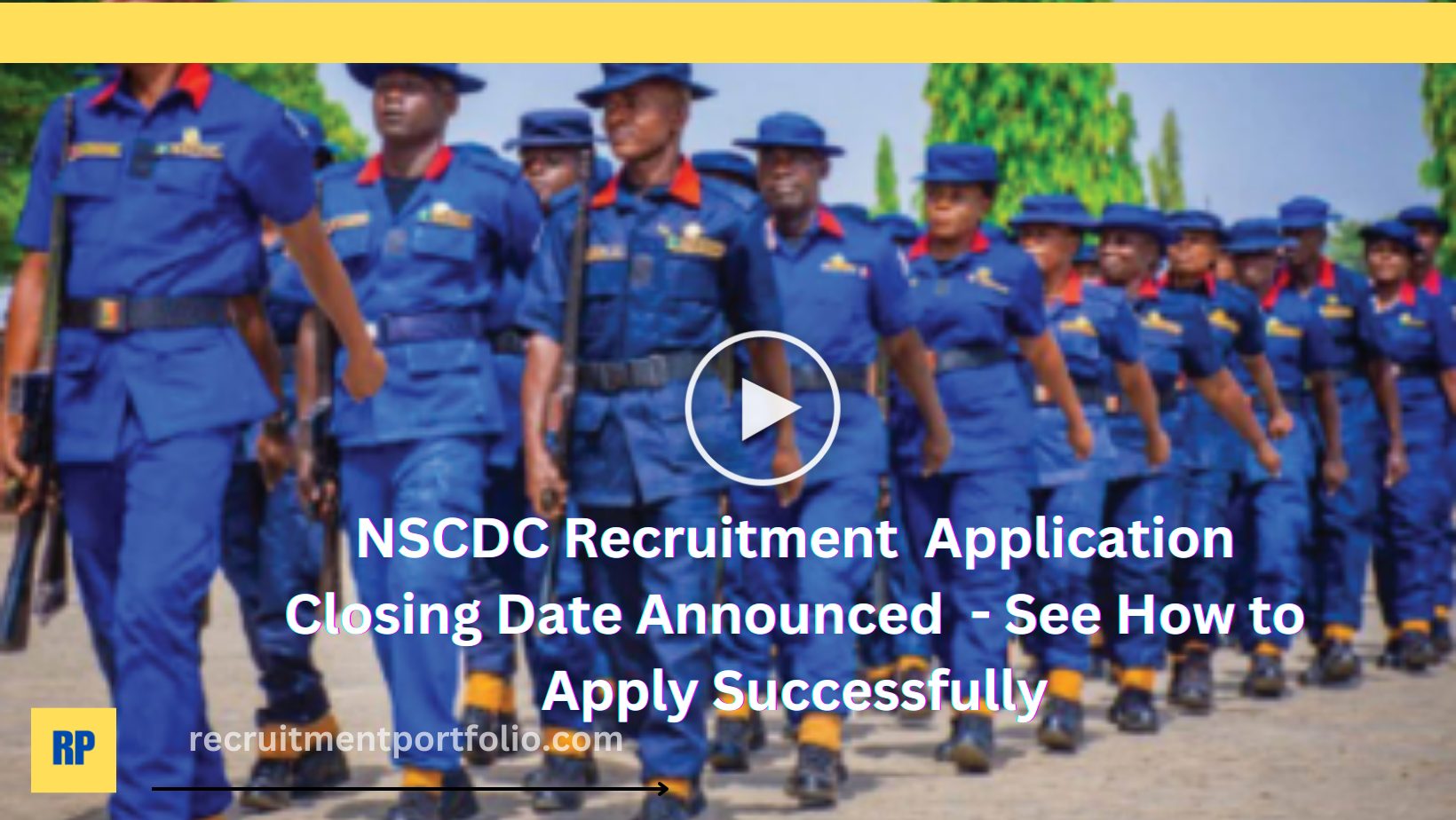 nscdc Recruitment