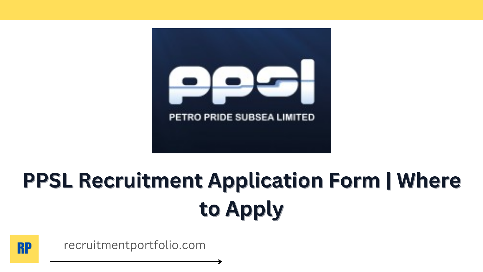 PPSL Recruitment