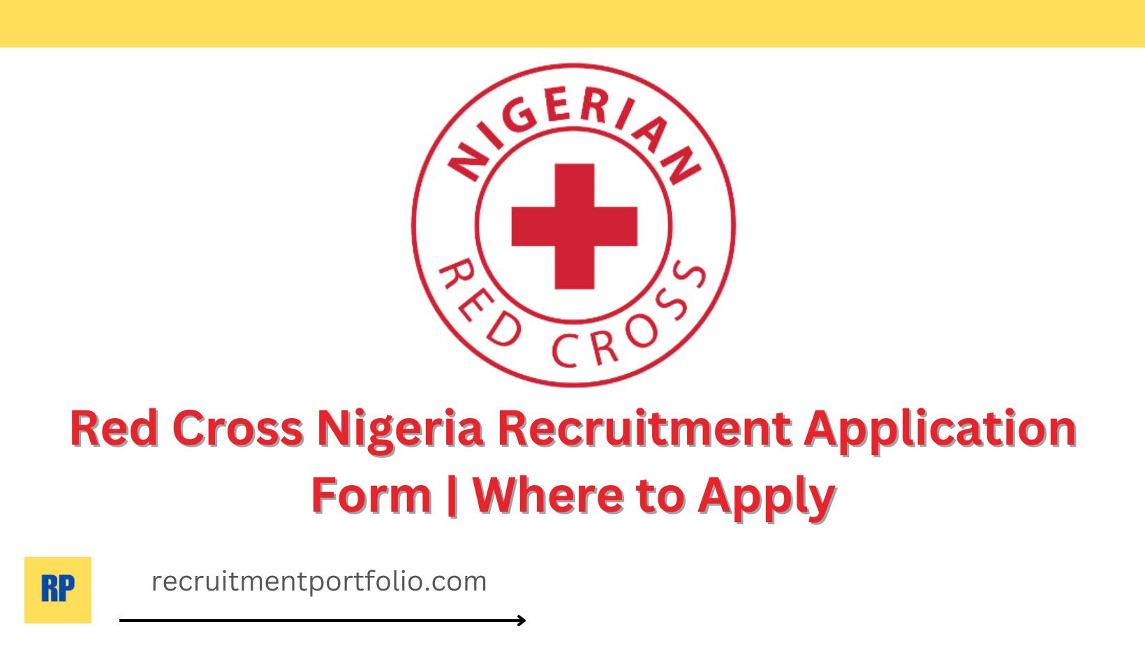 Red Cross Nigeria Recruitment