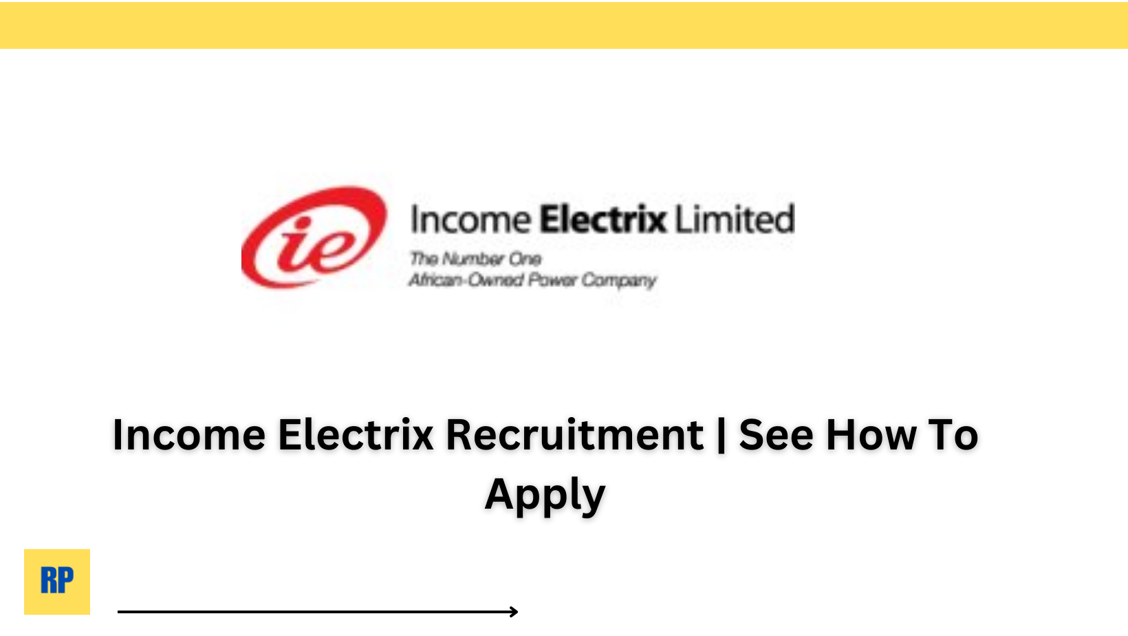 Income Electrix Recruitment