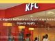 KFC Nigeria Recruitment