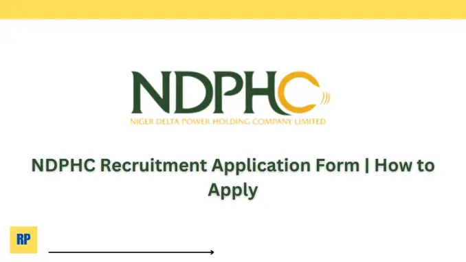 NDPHC Recruitment