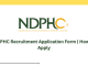 NDPHC Recruitment