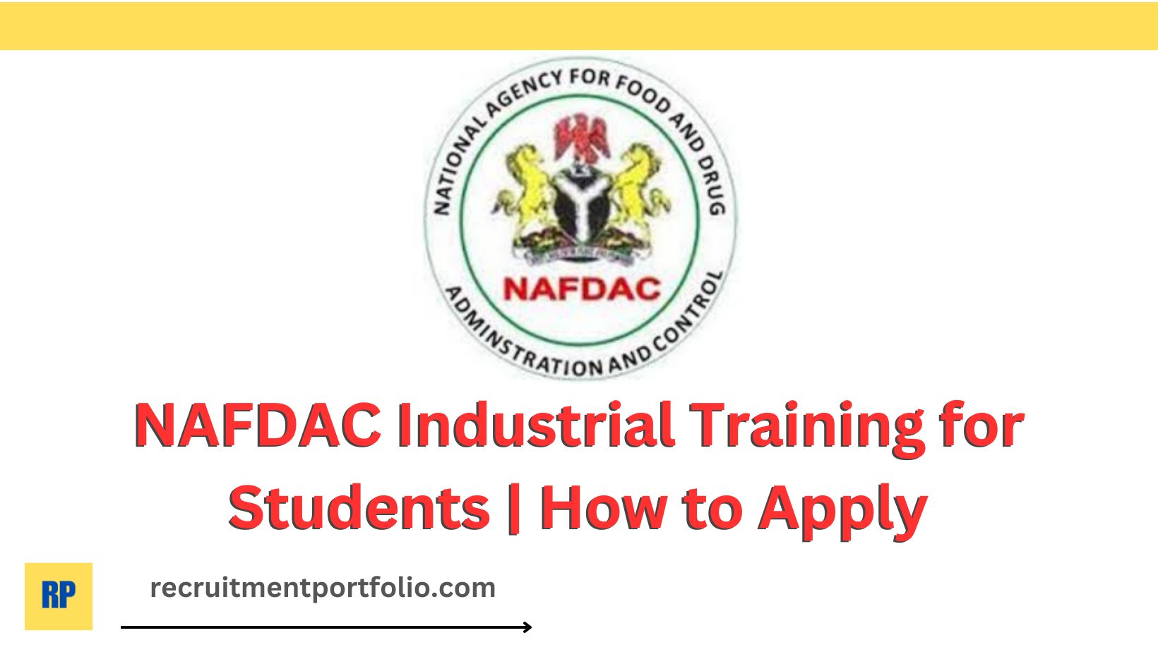 NAFDAC Industrial Training
