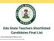 Edo State Teachers Shortlisted