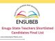 Enugu State Teachers Shortlisted