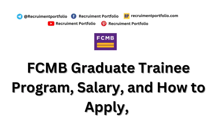 FCMB Graduate Trainee Program