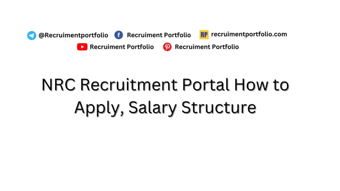 NRC Recruitment Portal