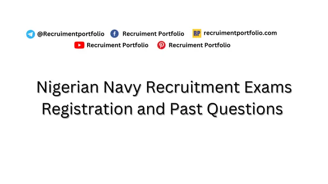 Nigerian Navy Recruitment Exams