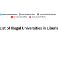 Illegal Universities in Liberia