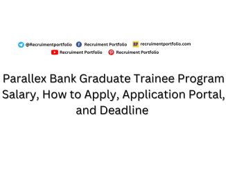 Parallex Bank Graduate Trainee