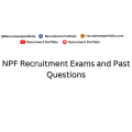 NPF Recruitment Exams