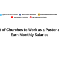 Churches to Work as a Pastor