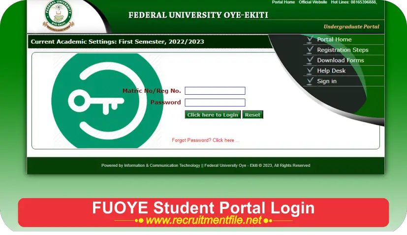 FUOYE Student Portal Login | How to Login – ecampus.fuoye.edu.ng