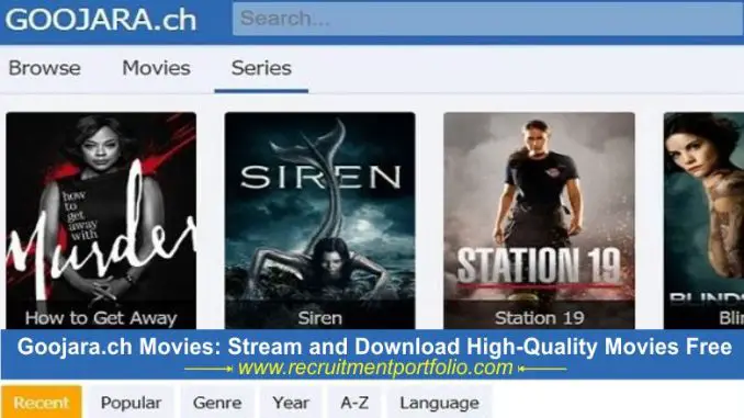 Goojara.ch Movies Stream and Download High-Quality Movies Free