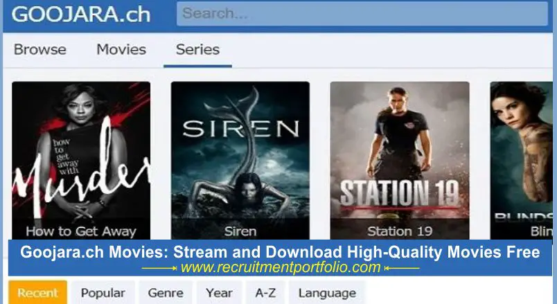 Goojara.ch Movies: Stream and Download High-Quality Movies Free via www.goojara.to