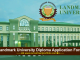 Landmark University Diploma Application Form