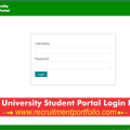 Landmark University Student Portal Login Dashboard