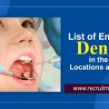 List of Emergency Dentists in the USA, Locations and Contacts