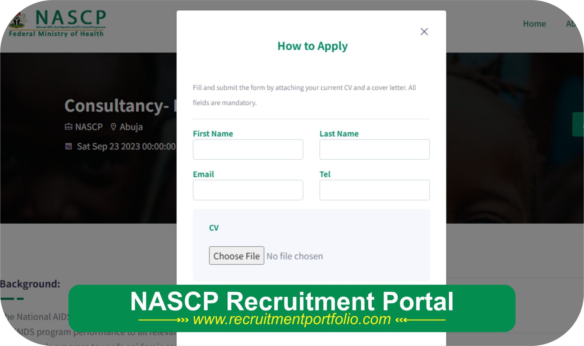 NASCP Recruitment Portal 2024 Is Open: www.career.nascp.gov.ng (APPLY HERE)