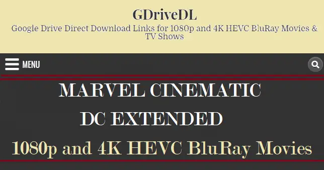 GDriveDL Movies- Google Drive Movies Direct Download Links